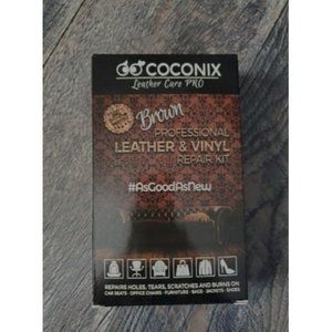 Brown Leather and Vinyl Repair Kit - Restorer of Your Couch, Sofa, Car Seat